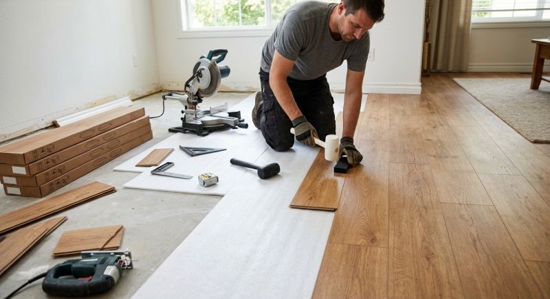 Laminate Floor Installation in Baltimore, MD