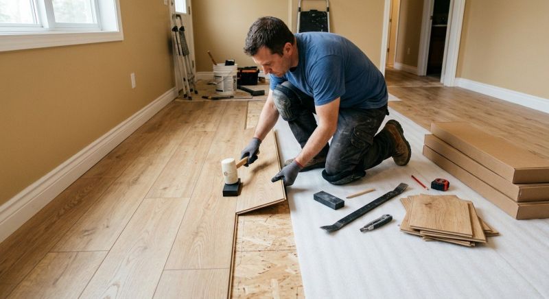 Laminate Floor Installation in Fallston, MD