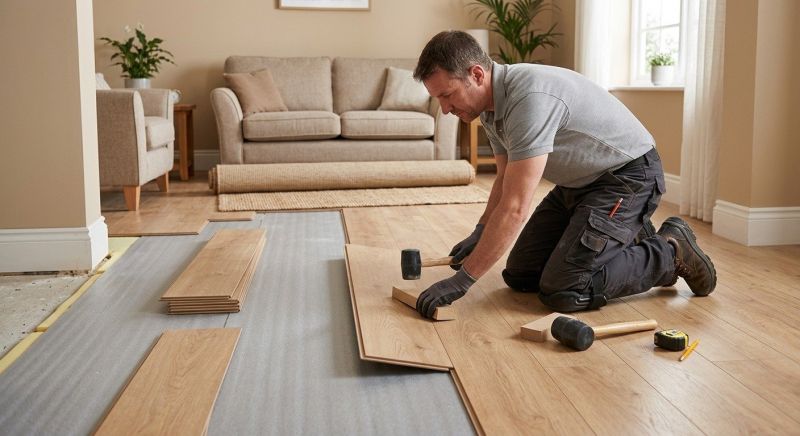 Laminate Floor Installation in Millersville, MD