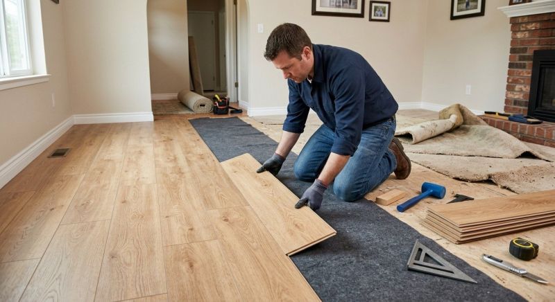 Laminate Floor Remodeling in Dundalk, MD