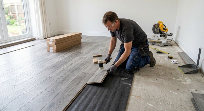 Laminate Floor Remodeling in Dundalk, MD