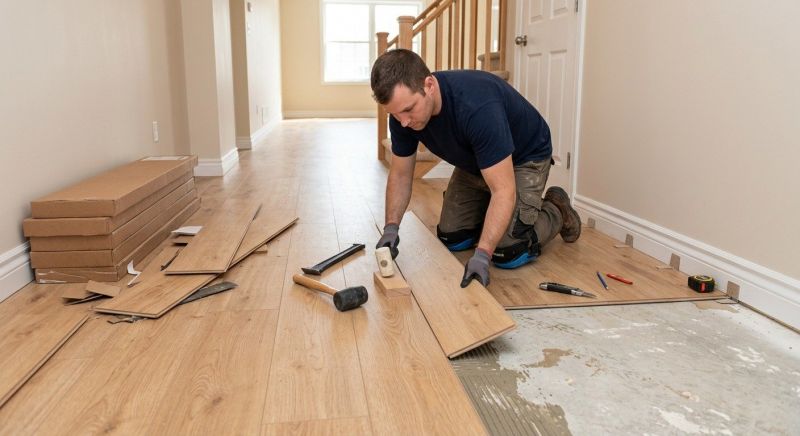 Laminate Floor Replacement in Aberdeen, MD
