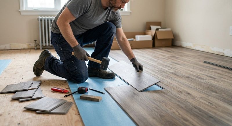 Linoleum Floor Installation in Aberdeen Proving Ground, MD