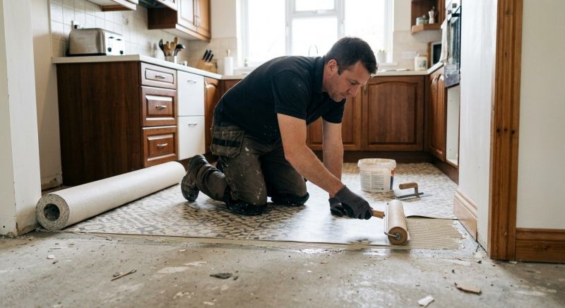 Linoleum Floor Installation in Ellicott City, MD