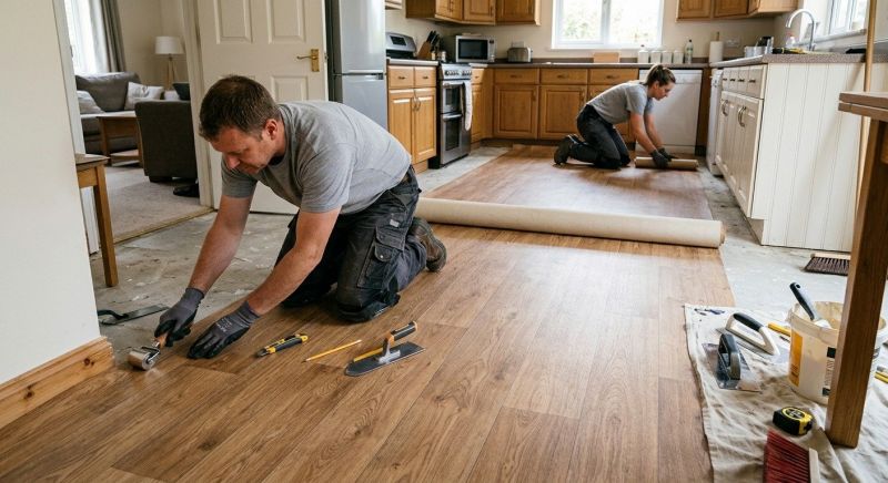 Linoleum Floor Installation in Dundalk, MD