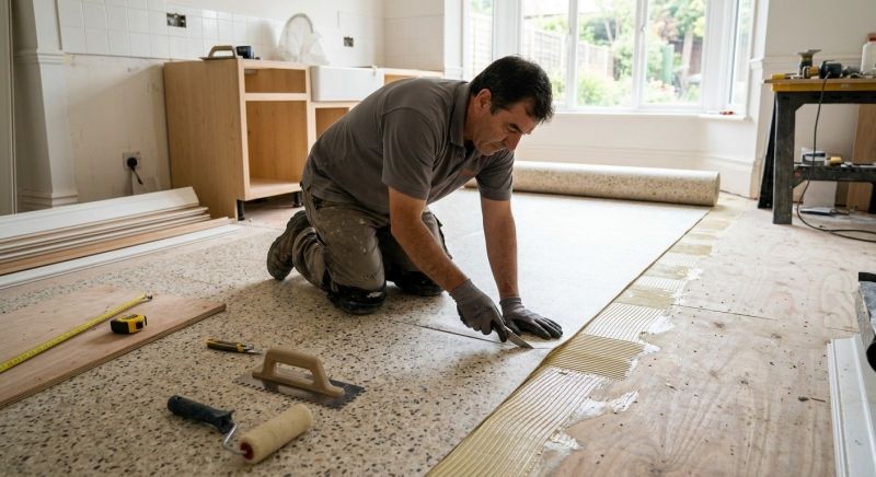 Linoleum Floor Installation in Dundalk, MD