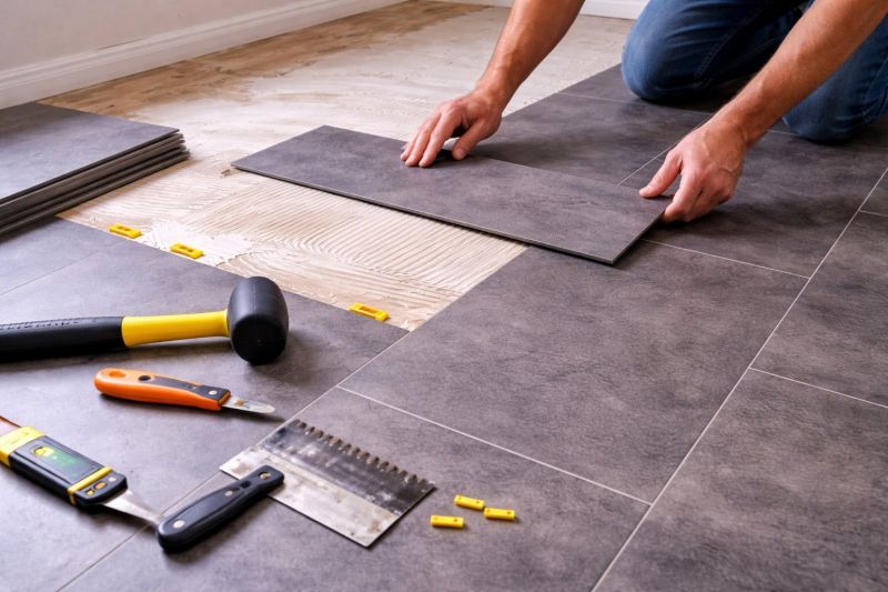 Luxury Vinyl Tile Installation in Baltimore County, MD