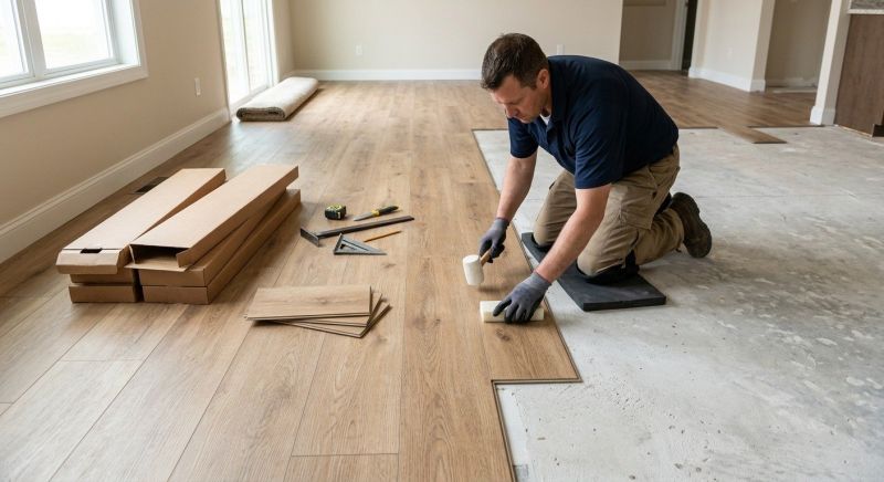 Luxury Vinyl Tile Installation in Baltimore, MD