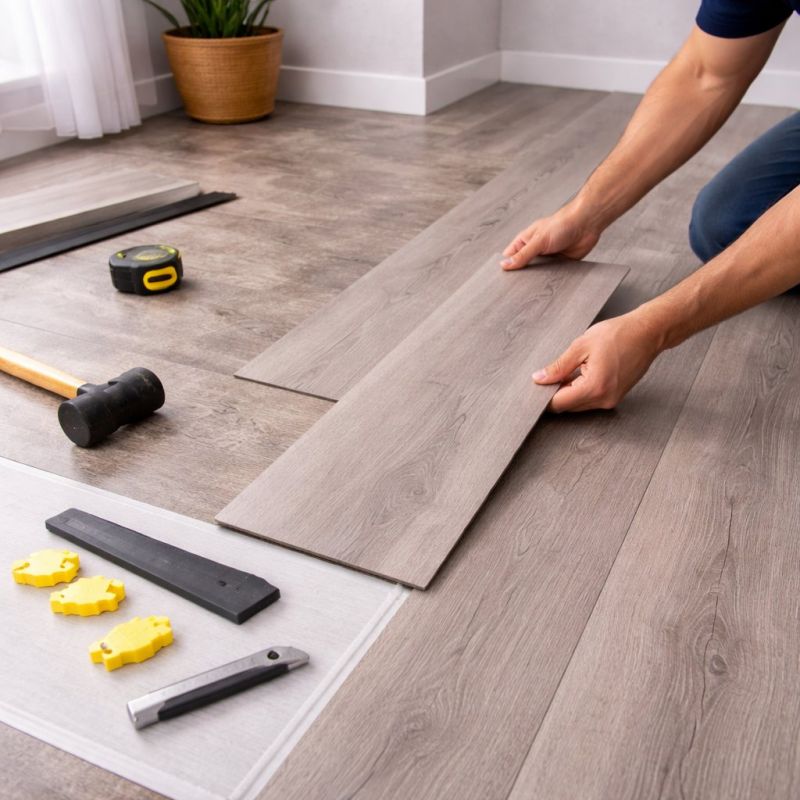 Luxury Vinyl Tile Installation in Laurel, MD