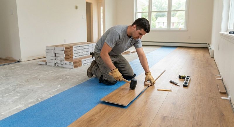 Lvt Flooring Installation in Gwynn Oak, MD