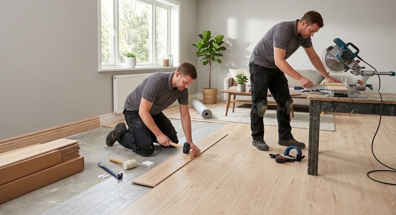 Plank Laminate Installation in Dundalk, MD