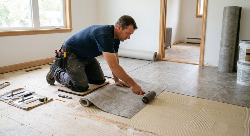 Sheet Flooring Installation in Abingdon, MD
