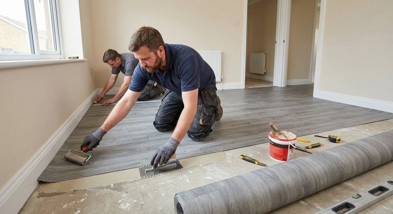 Sheet Flooring Installation in Baltimore County, MD