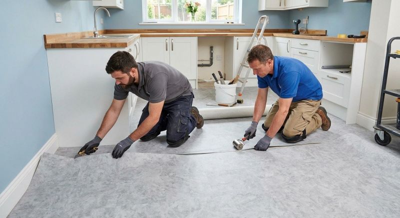 Sheet Linoleum Installation in Dundalk, MD