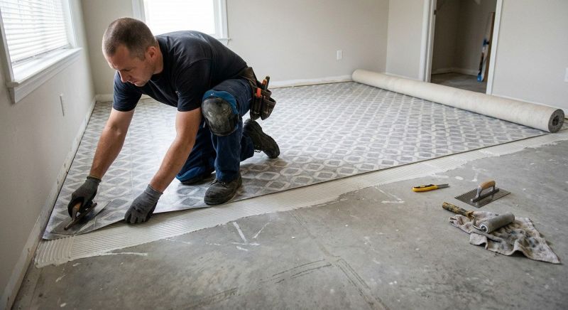 Sheet Vinyl Installation in Kent County, MD