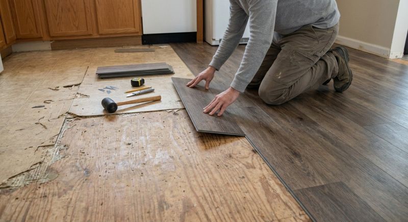 Vinyl Flooring Installation in Ellicott City, MD