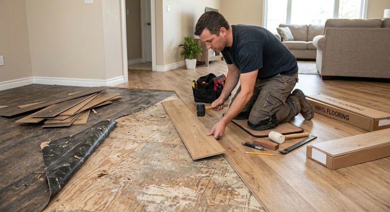 Vinyl Flooring Installation in Monkton, MD