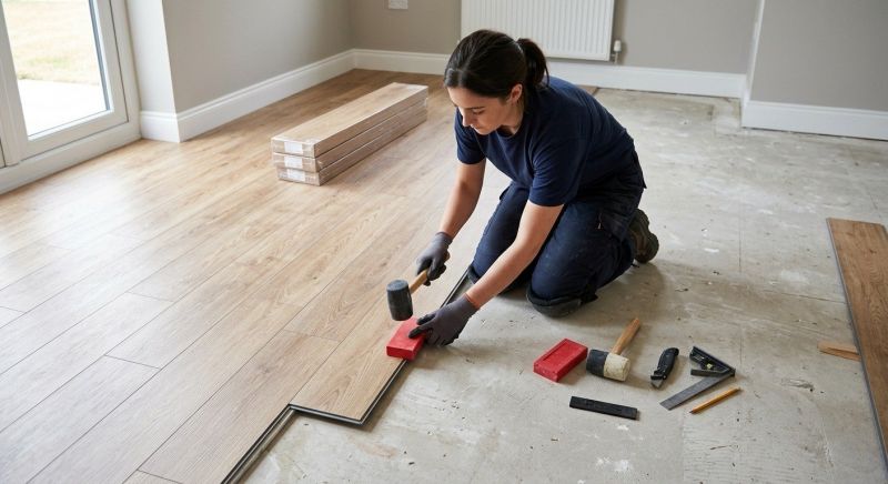 Vinyl Plank Floor Installation in Dundalk, MD