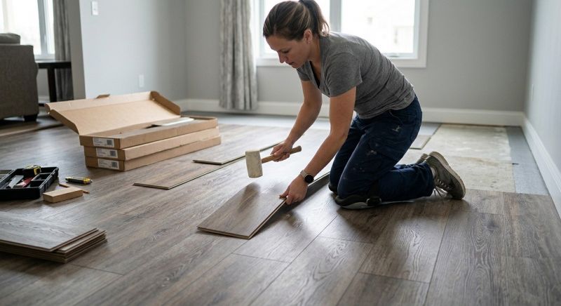 Vinyl Plank Floor Installation in Dundalk, MD